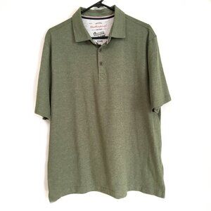 Weatherproof Men's Green Polo Shirt Size Large